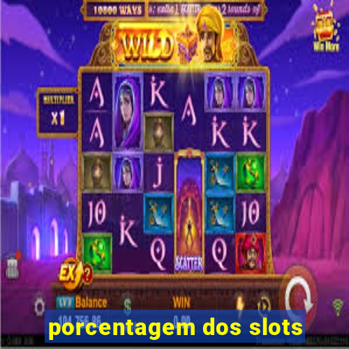 porcentagem dos slots